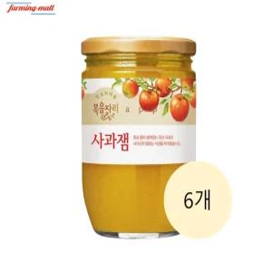 [보금푸드] 복음자리 사과잼 620g 6개