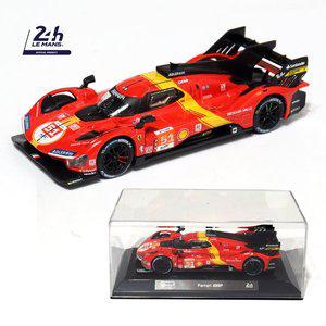 [브라고] 1:43 페라리 레이싱 499 LMH 2023 자동차 다이캐스트 레이싱카 아크릴케이스