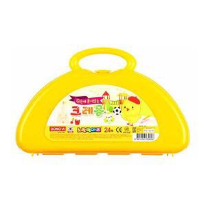 [BZEFJ697_49]동아 손에 묻지않는 크레 노랑병아리 24색 부