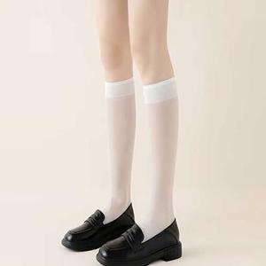 [BZH0I5N3_55]여성 무릎 스타킹 판타롱 반 양말 스타일