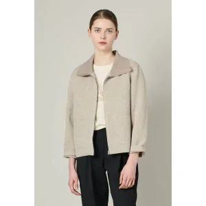 [BCBG](대구신세계)올앤선드리 주엘 린넨 니트카라JK(A4M3J105)