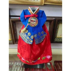 한국기념품 컬러 포장 주머니 여성용 술병 1 설날 색상은 외국인선물 와인커버 여성한복