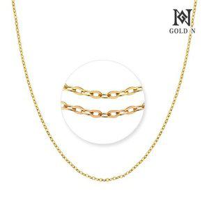 골드앤 14K 샤인체인 중 목걸이