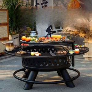 스톤 야외 화로대 카페 스탠다드 난로 벽난로 디노 업소용 정원 소각로 화덕 부품 쿠킹 펜션