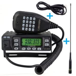 LEIXEN UV-25HX 25W 미니 자동차 무전기 듀얼 밴드 VHF/UHF 차량용 무전기