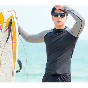 남자 래쉬가드 워터파크 물놀이 수영복 블랙 상의 BG 남자레쉬가드세트 집업래쉬가드 남자수영복세트 빅사