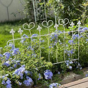정원 철제 화단 울타리 펜스 아치 지지대 가든아치