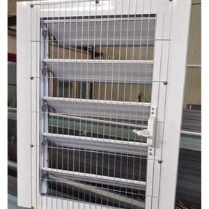 블라인드 45CM 5엽 스위치 50CM 64CM 높이 아연도금망 환기 알루미늄 실외기실