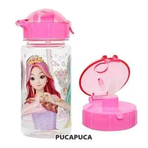 [하프클럽/]시크릿쥬쥬 빨대물통 - 레인보우 문구 350ml