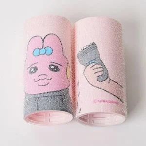 빤쮸토끼 귀여운 대형 헤어롤 4P 앞머리 볼륨 찍찍이-WFGPVWZ