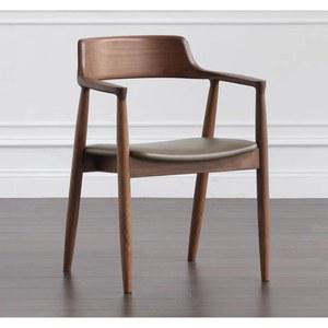 북유럽 원목 의자 히로시마 월스와일 가정용 elbow 촬영 족장의자 인테리어의자 식탁의자