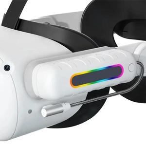 Meta Quest 2/3 헤드 장착형 5000mAh 모바일 보조베터리 VR 액세서리용 적합