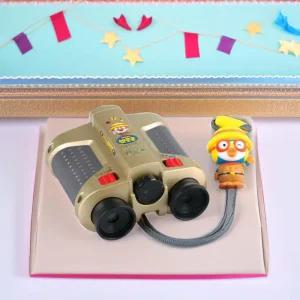 뽀로로 LED 망원경 라이트 어린이 쌍안경 장난감 관찰 놀이 학습 캠핑 야외놀이 키즈