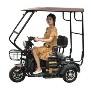 전기 스쿠터 방품막 커버 전동차 3발 자전거 방풍 캐노피 방풍막 3륜