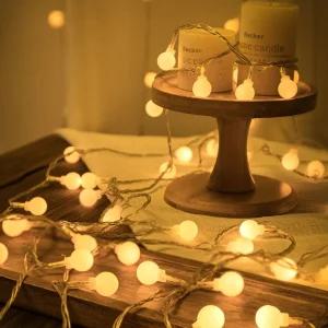 인테리어 전구 미니 앵두 조명/트리/줄전구/알전구/엘이디/캠핑/줄LED/LED/야외/장식/차박