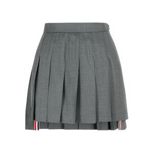 톰브라운 울 드롭백 트윌 플리츠 미니 스커트 미디엄 그레이 FGC402V 00626 035
