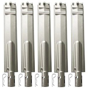 EaJ 그릴잡 5PC 헤비 듀티 트 스테인리스 스틸 304 큐 그릴 버너 불 교체 부품 Cal Flame Aussie Blaze Thermos