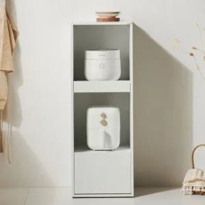 [착불]가온리빙 에셀르 400 1단 틈새 밥솥장 미니 렌지대 오븐장