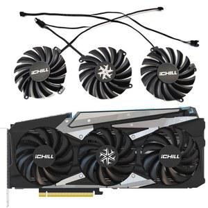 3팬 1SET CF 12915S INNO3D 카드 3070 X4 3080 비디오 TI 3080 팬용 RTX 3080 RTX RTX ICHILL RTX ICHILL 3090 X4 냉각