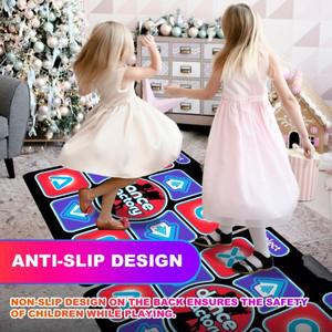 댄스 매트 전자 패드 PC TV용 운동 및 게임을 위한 어린이와 성인을 가족 음악