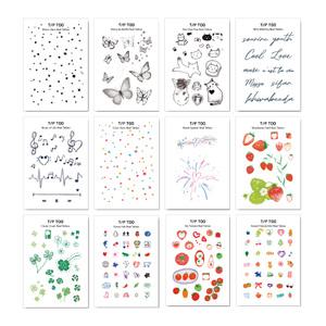 팁투타투 타투 스티커 /건식타투 문신 헤나