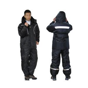 도롱이우의 방수방한복 검정 상하분리형/XL AJ-3003