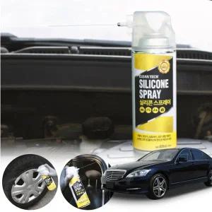 S클래스(W221)(06~13) 크린텍 실리콘 스프레이 420ml 내장재색상복원 고무경화방지 타이어광택