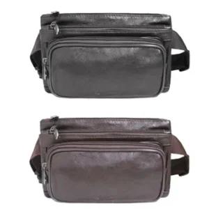 가죽 허리색 가방 캐주얼 작은 인기 웨이스트 바디백 남자웨이스트백 여행용힙색 남성웨이스트