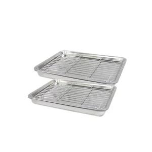 보관용기 스텐레스 밧드세트 2종B(대+특대)+거름망+쟁반