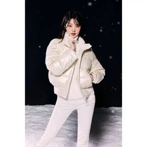 [아이더](센텀시티점)[장원영 pick!]여성 크롭 숏 패딩 STOOKY P (스투키 P) 구스 다운 자켓 :) DWW24553