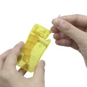 자동 바늘 실꿰기 실끼우개 바늘꿰기 가이드 구슬 바늘실 자동실꿰기 바늘실끼우개 바늘실꿰기