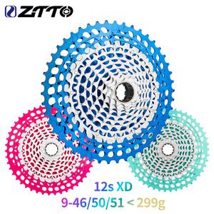 ZTTO SLR3 12s MTB CNC 카세트 9-46T 9-50T 9-51T XD 12단 스포켓 초경량 300g 미만 K7 12단 범용