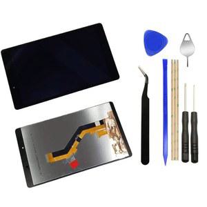 삼성 갤럭시 탭 A 8.0 Wi-Fi 전용 이글 무선 풀 LCD 디스플레이 터치스크린 디지타이저 어셈블리 교체 2019 SM-T290 T290-블랙