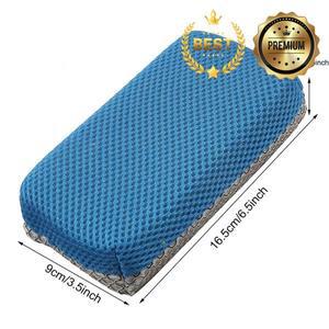 양면 세차 스폰지 벌레 제거 메쉬 청소 타르 슈퍼 흡수성 소프트 자동차 관리 패드