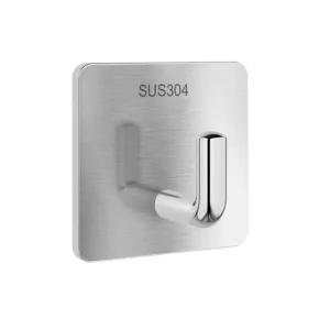 강력접착 스텐후크걸이 SUS304 1P 매직 고리 단품 강한 접착 벽걸이