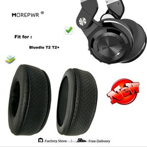 Bluedio T2 T2  T 2 헤드셋 부품 용 교체 용 이어 패드 가죽 쿠션 벨벳 귀마개 이어폰 슬리브 커버