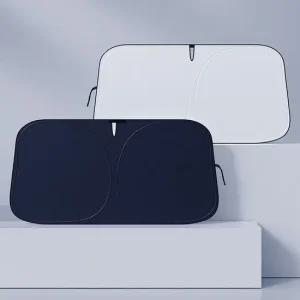 자동차앞유리햇빛가리개 차앞유리햇빛가리개 블랙 차량용 차박 커튼 운전석 앞유리 암막 가리개