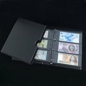 지폐 수집 앨범 화폐 속지 통화 새로운 600매수납 720장 지폐보관 프리미엄 취미용품