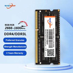 Walram DDR4 램 메모리 DDR3L 8GB 4GB 2666MHZ 1600MHZ 1 35V 2V 204 핀 260 CL11 CL19 노트북 Sodimm