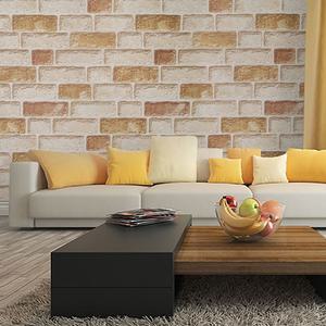 폼블럭 포인트벽지 100X20m 단열벽지 셀프벽지 파스텔벽돌/디자인 단열재 결로방지 붙이는벽지