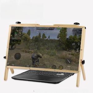 노트북확대경 스크린 확장 조절 증폭기 각도 접이식 인치 레트로 거치대 서브 화면 모니터