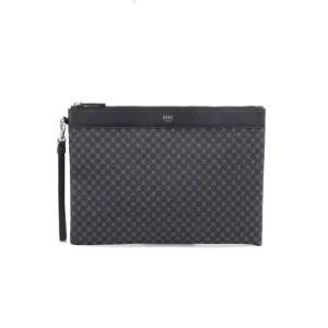 [백화점 선물포장] 닥스 클러치백 남성 파우치 손가방 일수가방 가죽 블랙 466