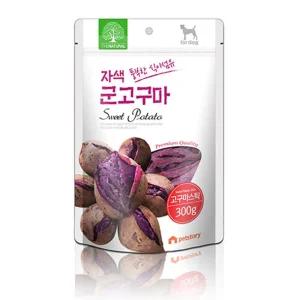 차차펫 더내추럴 자색 군고구마 스틱 300g