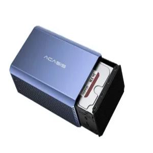 하드디스크보관케이스 듀얼 슬롯 외부 인클로저 SATA 기계식