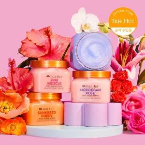 [트리헛] 시어 슈가 각질제거 바디스크럽 510g (17종 택1)