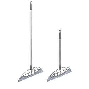 만능 청소 스퀴지 깔끔청소 실리콘 빗자루 그레이 J307