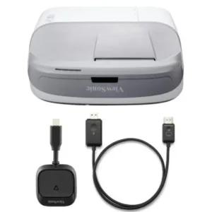 뷰소닉 빔프로젝터 레이저 3300안시 초단초점 미러링