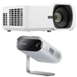 뷰소닉 빔프로젝터 레이저 세트 캠핑 DLP 회의실 강당