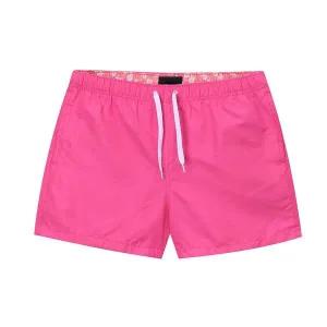 [하프클럽/]남자 여름 레저 바캉스 패턴 숏 반바지 OZ-PTH-Q007-핑크