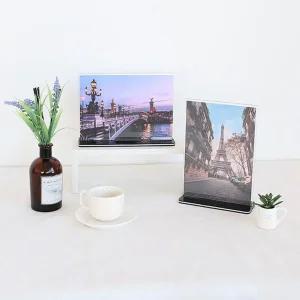 커피숍 매장 POP 메뉴판 사진 액자 아크릴 프레임 A5/갤러리/탁상/거실/테이블/미니/소형/상장/인화/예쁜